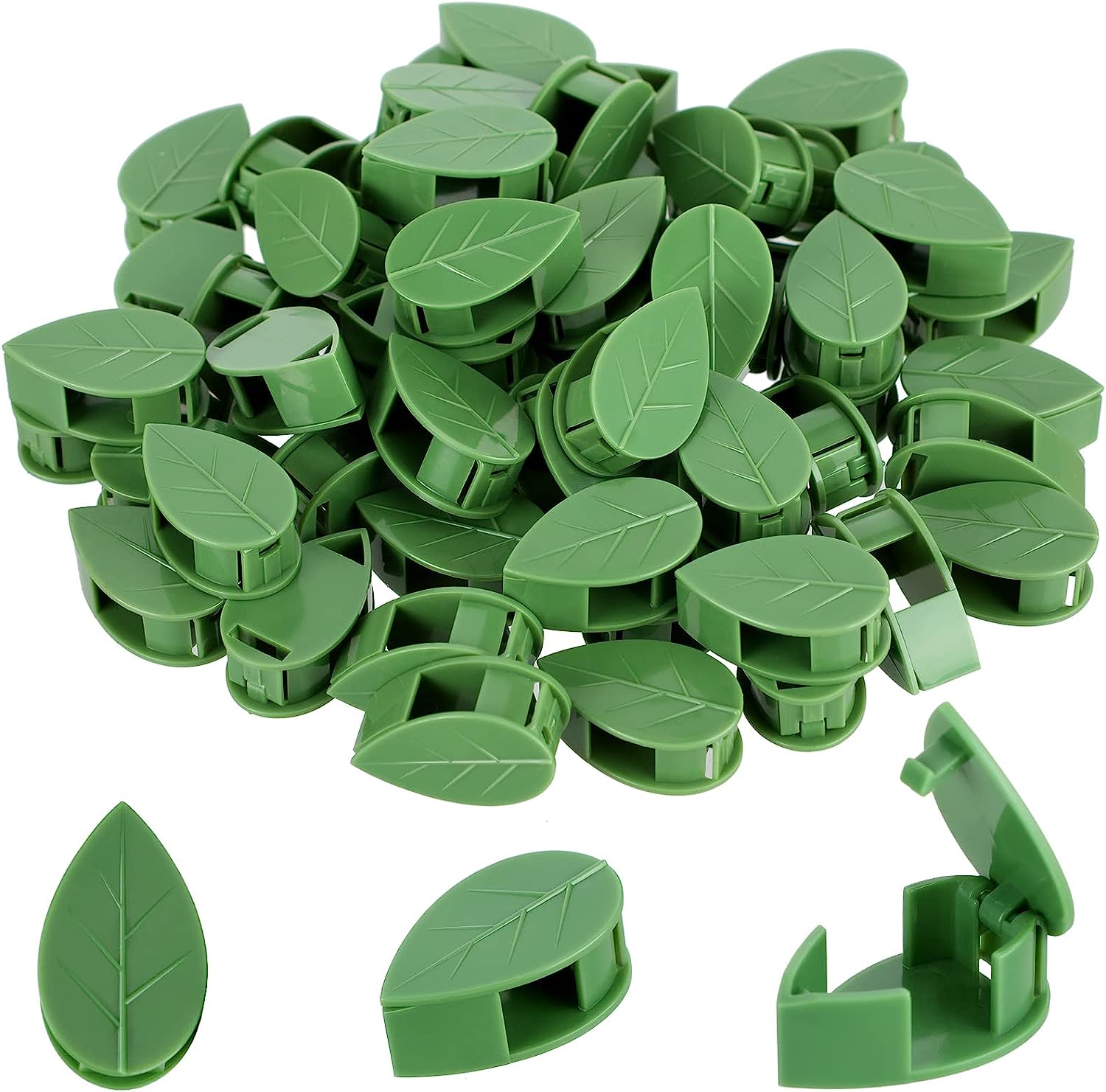 Plant Support Stake - Plant Climbing Wall Fixture Clips Acrylic