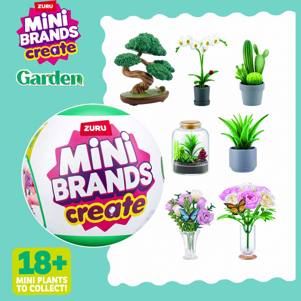 Succulent Set - Zuru Miniature Garden Blind Box DIY
