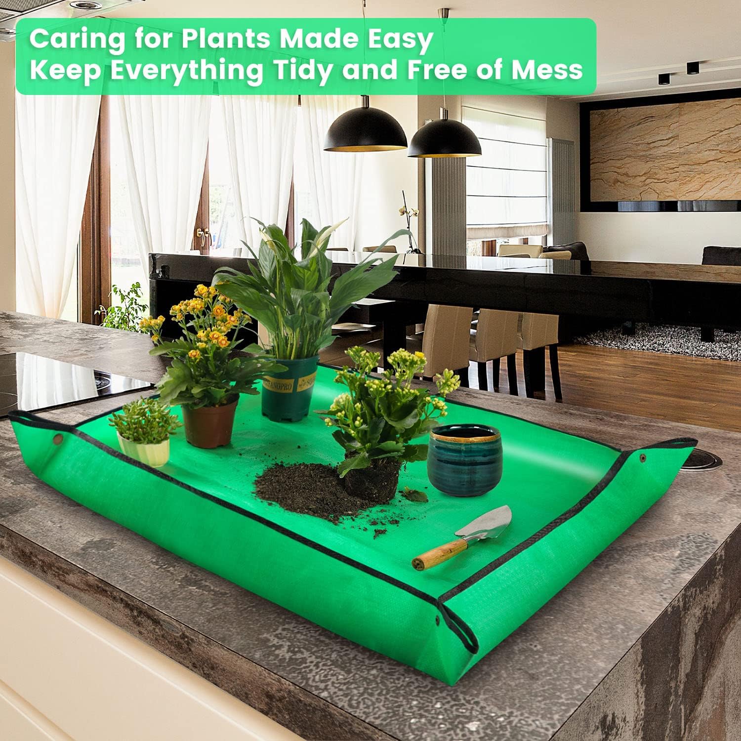 Planting Mat Square Garden Pad - огляд і ціна Repotting Mat