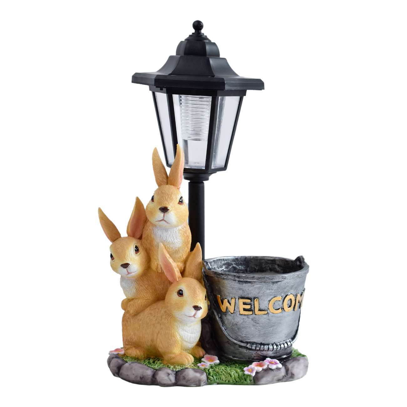 New Rabbit Solar Garden Light  - огляд і ціна Succulent Set